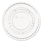 Dart Portion / Souffle Cup Lids, Fits 0.5 Oz To 1 Oz Cups, Pet, Clear, 2500/cs