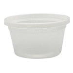 12oz Empress Heavy Duty Deli Containers, Clear, Combo Pack 240/cs