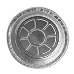 9.06x9.06x1.65 Empress 9" Round Foil Pan, 500/cs