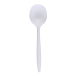 Empress Medium Weight Soupspoon Polypro White Wrapped Dense Pack 1000/cs