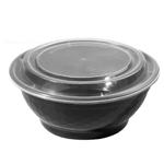 48oz Round Bowls with Lids, 150/cs