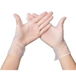 X-Large Prime Source Select Powder Free Clear Vinyl Glove, 1000/cs