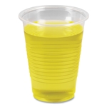 7oz Boardwalk Translucent Plastic Cold Cups, Polypropylene, 100/pk