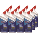 Clorox Toilet Bowl Cleaner With Bleach, Fresh Scent, 24 Oz Bottle, 12/cs