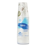 8oz Dixie Pathways Paper Hot Cups, 25/pack