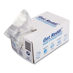 16oz Inteplast Food Bags, 4" x 2" x 8", Clear, 1,000/Carton