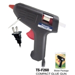 Hot Glue Gun TriSonic 10 Watts Mini Flip-down Stand with 2 Glue Stick