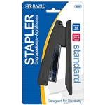 Bazic Desktop Metal Standard Stapler 26/6 With 50 Ct Staples Excellent and High-quality - Random Color