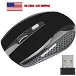 NiftyPlaza Wireless Optical Dual Mode Gaming Mouse 2.4GHz 1600DPI USB Receiver Mice PC Laptop