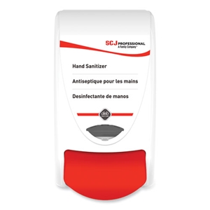 Sanitizer Dispenser, 1 L, 4.92 x 4.6 x 9.25, White, 15/Carton