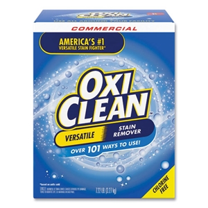 OxiClean Versatile Stain Remover, Regular Scent, 7.22 Lb Box, 4/carton