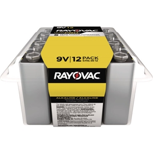 Ultra Pro Alkaline 9v Batteries, 12/pack