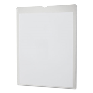 Oxford Utili-Jac Heavy-Duty Clear Plastic Envelopes, 8.5 x 11, Letter, 50/Box