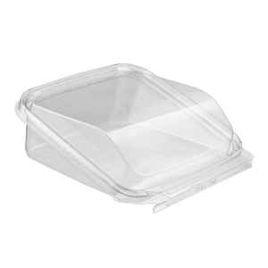 Safe-T-Fresh PET Sandwich Wrap Sub Container, Clear, 5.25" x 5.188" x 2 1/CS/252