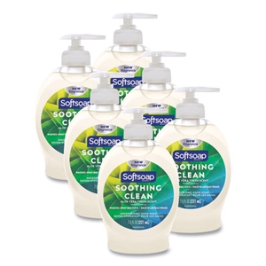 Softsoap Moisturizing Hand Soap, Aloe Scent, 7.5 oz, 6/Carton