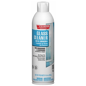 Chase Products Aerosol Glass Cleaner w/ ammonia 12/19oz