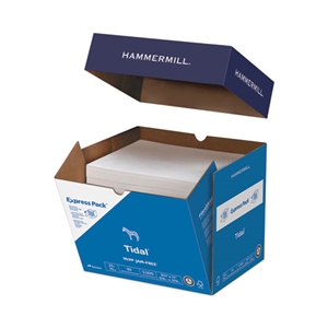 Hammermill Tidal Print Paper Express Pack, 92 Bright, 20 lb Bond Weight, 8.5 x 11, White, 2,500 Sheets/Carton