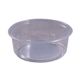 8oz Empress Deli Container Clear, 500/cs
