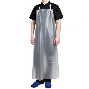 Vinyl Apron, 6-Mil, 31" x 39", White
