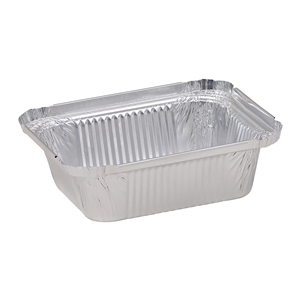 6x4.56x1.63 Empress Oblong Foil Pan 1 LB, 1000 / cs