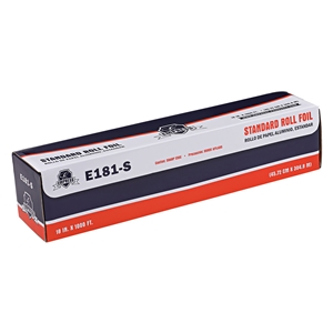 18" x 1000 ft Empress Standard Aluminum Foil Roll, 50 gauge, 1 Roll