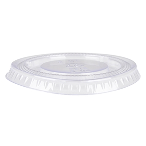 2oz Prime Source PET Portion Cup Lid, Clear, 2500/cs