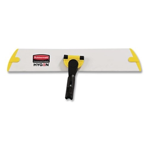 HYGEN Quick Connect S-S Frame, Wet/Dry Mop 17.19w x 3d, Aluminum, Yellow