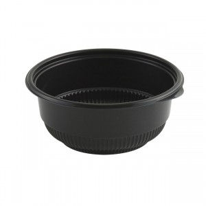 20oz Anchor Packaging Black Microwaveable Bowl MicroRaves Polypropylene 250 / cs