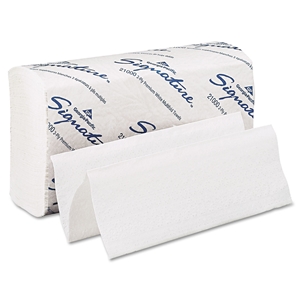 9.2x9.4 GEORGIA PACIFIC Blue Select Multi-Fold 2-Ply Paper Towel, White, 125/Pack, 16 Packs/Carton