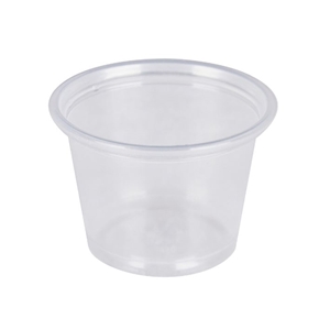 1oz Prime Source Polypropylene Portion Cup, Clear, 25/100