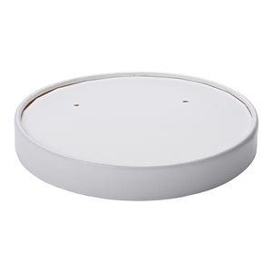 32oz Empress Paper Vented Lid White 500 / cs