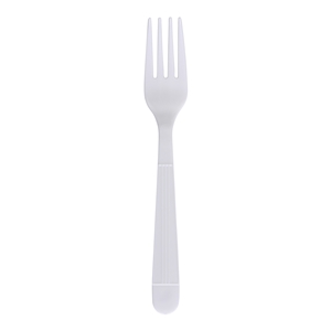Heavy Weight Fork Polypro White Dense Pack, Empress, 1,000/cs
