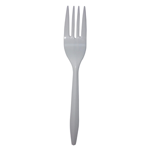 Medium Weight Empress Fork Polypro White Dense Pack 1000/cs