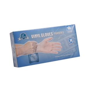 Empress Vinyl Glove Powdered Medium 1000/cs
