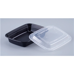26oz Rectangular Food Containers with Lids, Combo Pack 150/cs