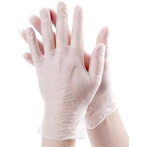 Embossed Polyethylene Disposable Gloves, Large, Powder-Free, Clear, 500/Box, 4 Boxes/cs