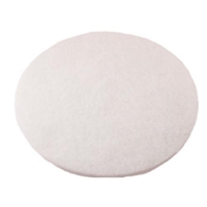 Performance Plus Round Polishing Pad White 17 5 per case