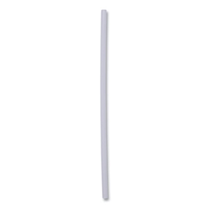 7.75 inch Jumbo Straws, Plastic, Translucent, Unwrapped, 250/pack, 10 Packs/cs