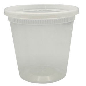 24oz Deli Soup Cup with Lids, 240/cs