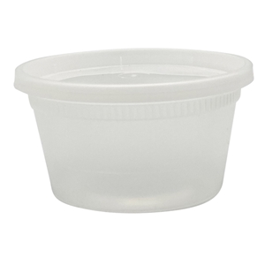 12oz Deli Soup Cup with Lids, 240/cs
