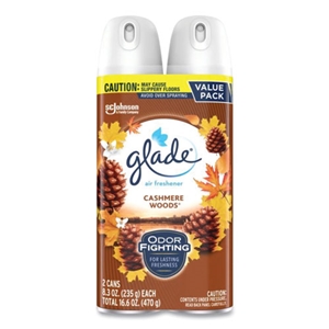 Air Freshener, Cashmere Woods, 8.3 oz Aerosol Spray, 3/Carton
