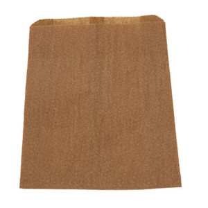Impact Waxed Sanitary Napkin Disposal Liners, 7.5" x 0.3" x 10.3", Brown, 500/Carton