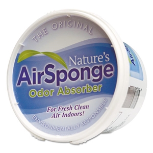 NaturesAir Sponge Odor Absorber, Neutral, 16 Oz Cup, 12/carton