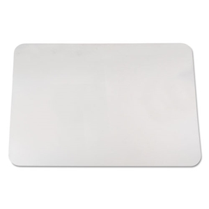 Artistic KrystalView Desk Pad with Antimicrobial Protection, Glossy Finish, 24 x 19, Clear