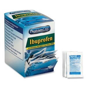 Physicians Ibuprofen Pain Reliever, Two-Pack, 125 Packs/box