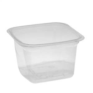 Sqaure Bulk Container, 16 oz 1/CS/480
