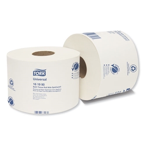 Tork Universal Bath Tissue Roll With Opticore, Septic Safe, 2-Ply, White, 865 Sheets/roll, 36/carton