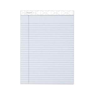 TOPS Prism + Colored Writing Pads, Wide/legal Rule, 50 Pastel Gray 8.5 X 11.75 Sheets, 12/pack