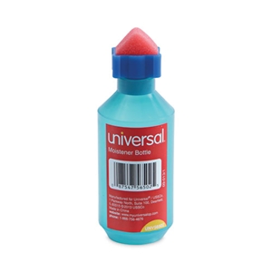 Universal Squeeze Bottle Moistener, 2 Oz, Blue