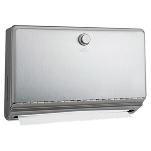 Bobrick Surface-Mounted Paper Towel Dispenser, 10.75 X 4 X 7.13, Stainless Steel